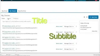 PowerSchool Learning screenshot