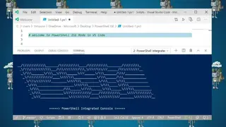 Powershell ISE screenshot