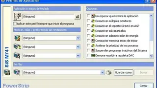 PowerStrip screenshot