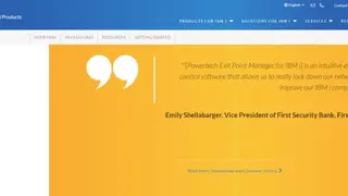 Powertech Exit Point Manager for IBM screenshot