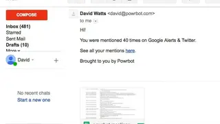 Powrbot screenshot