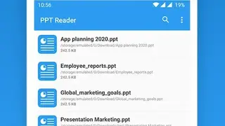PPT Reader screenshot