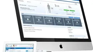 Practice EHR screenshot