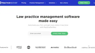 PracticePanther Legal Software screenshot
