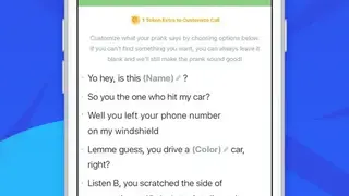 PRANK DIAL screenshot