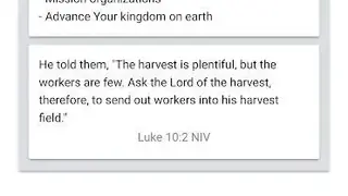 Pray Through Prayer List App screenshot