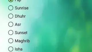 Prayer Reminder screenshot