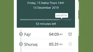 Prayer Times and Qibla screenshot