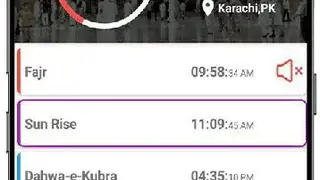 Prayer Times by Dawat-e-Islami screenshot