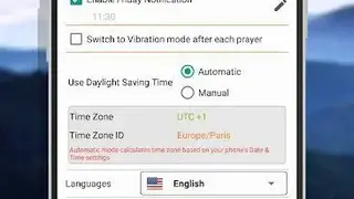 Prayer times: Qibla & Azan screenshot