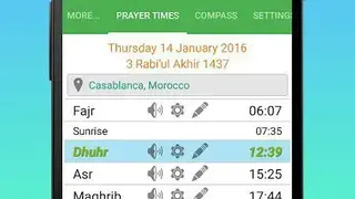 Prayer Times & Qibla Pro screenshot
