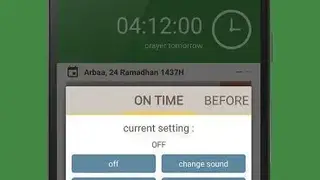Prayer times, Qiblah, Adzan screenshot