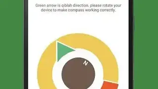 Prayer times, Qiblah, Adzan screenshot