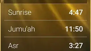 Prayer Timings Muslim Salatuk screenshot