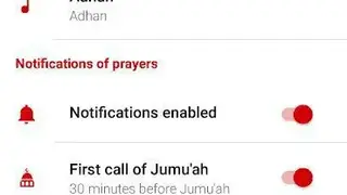 Prayer Timings Muslim Salatuk screenshot