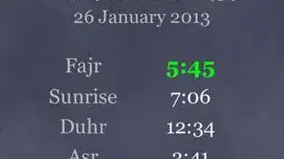Prayers Gadget (Prayer Times) screenshot