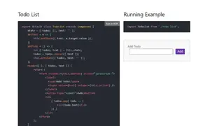 Preact screenshot