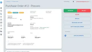 Precoro screenshot