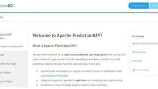 PredictionIO screenshot