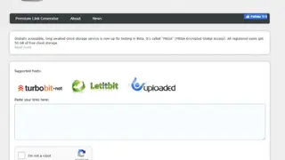 Premiumleech screenshot