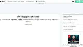 Prepostseo DNS Propagation Checker screenshot