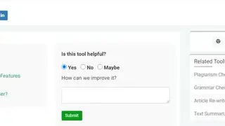 Prepostseo Paraphrasing Tool screenshot