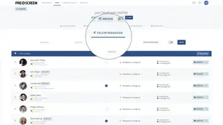 Prescreen screenshot