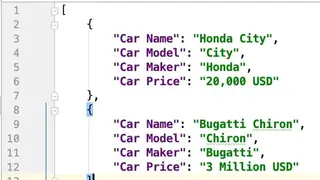 Pretty JSON screenshot