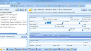 Prevail Case Management System screenshot
