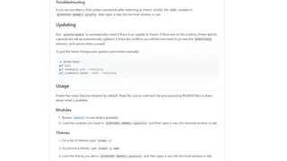 Prezto screenshot