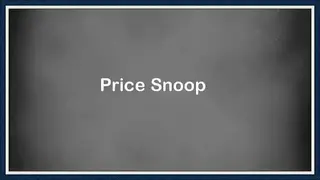 Price Snoop screenshot
