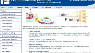 Prime Label Printing Software screenshot