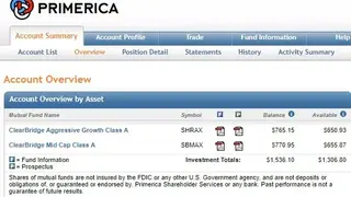 Primerica screenshot