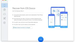 Primo iPhone Data Recovery screenshot