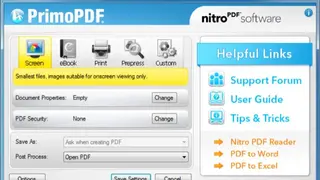 PrimoPDF screenshot
