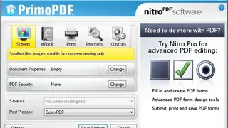 PrimoPDF screenshot
