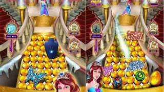 Princess Gold Coin Party Dozer screenshot