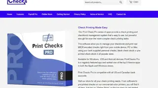 Print Checks Pro screenshot