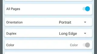 PrinterOn Cloud Printing screenshot