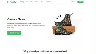 Printify Custom Shoes screenshot