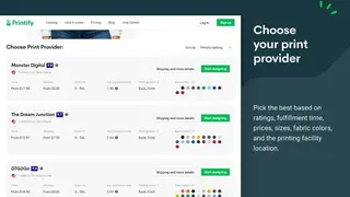 Printify Custom Shoes screenshot