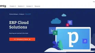 Priority Software Cloud ERP screenshot
