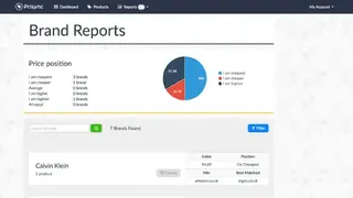 Prisync Repricing Software screenshot