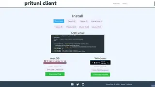 Pritunl Client screenshot