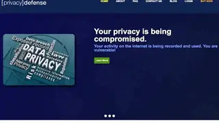 Privacy Defense – Fast, private browsing screenshot