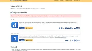 Privacy Guides screenshot
