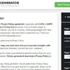 Privacy Policy Generator