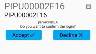 PrivacyIDEA screenshot