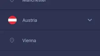 PrivadoVPN screenshot