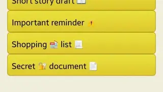 Private Notebook screenshot
